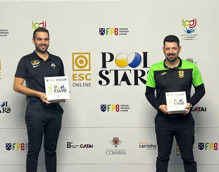 João Sousa vence a 1º Prova do Esc Online Pool Stars 2023 / 2024 João Sousa vence a 1º Prova do Esc Online Pool Stars 2023 / 2024